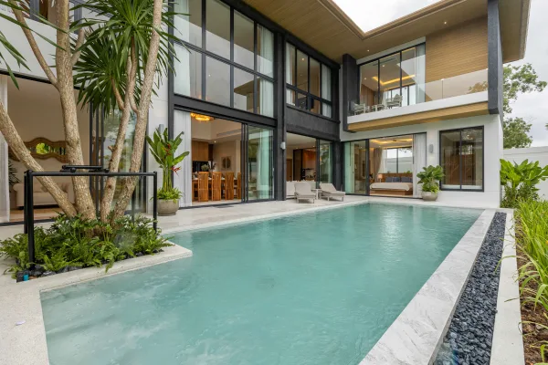 An Exclusive of Luxury Tropical Pool Villas Designed for Family Living