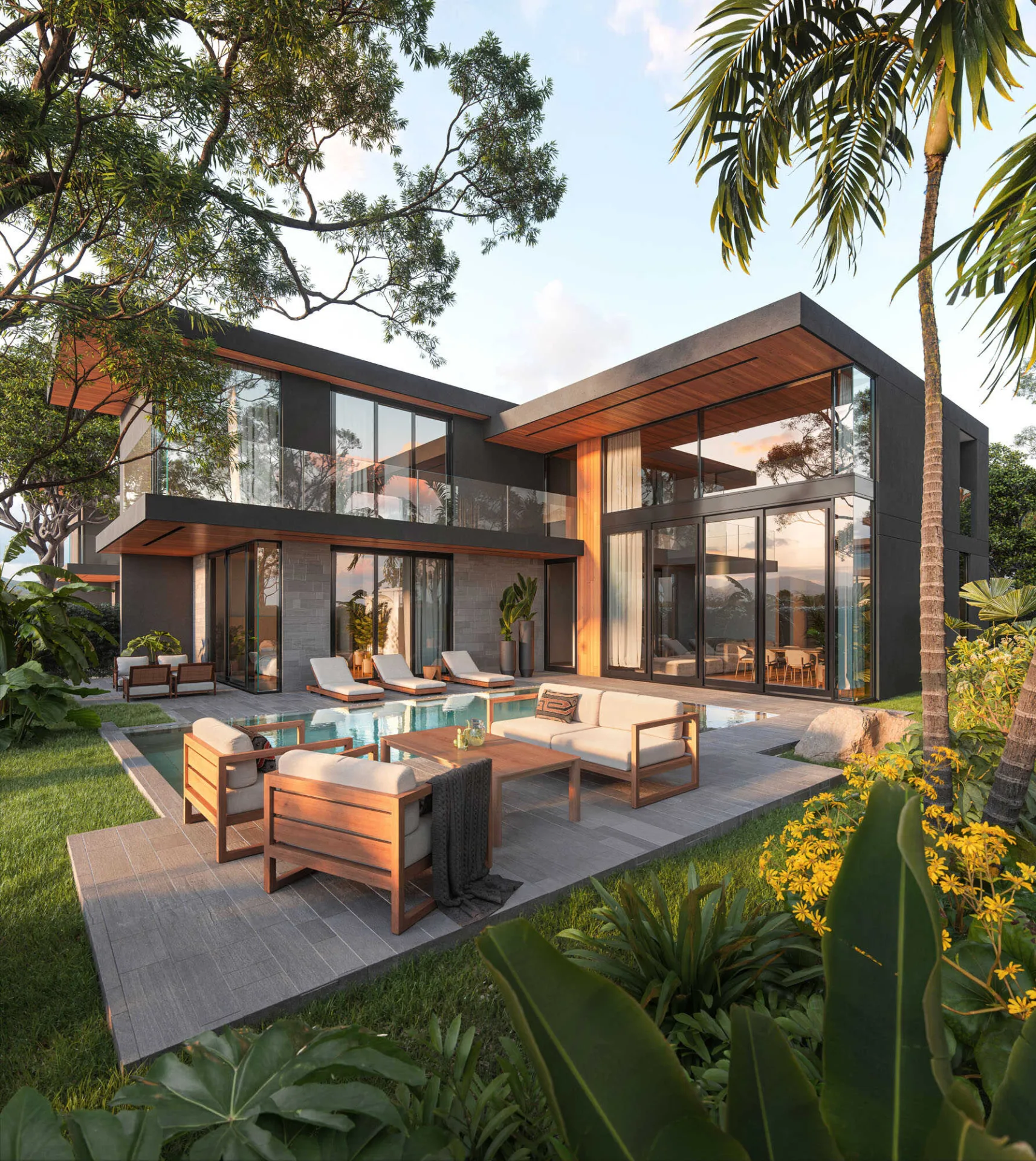 New Luxury Villa with Lake View and Mountain View